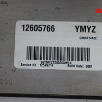 2005-2006 chvy Cobalt Engine Computer Control Module 12605766