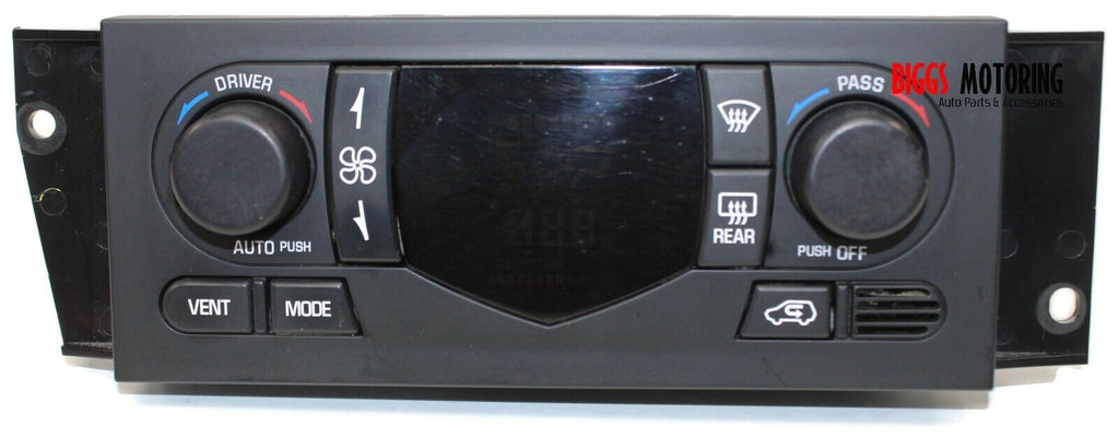 2002-2007 Buick Rendezvous Ac Heater Climate Control Unit 10322839