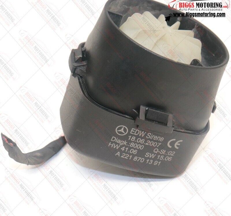 2007-2013 Mercedes Benz  S550 W221 Anti Theft Alarm Horn Siren A 221 870 13 91