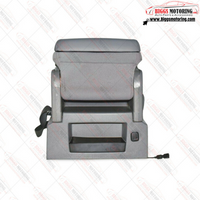 2014-2018 Factory Oem Chevy Sierra Center Console Jump Seat | Grey Leather