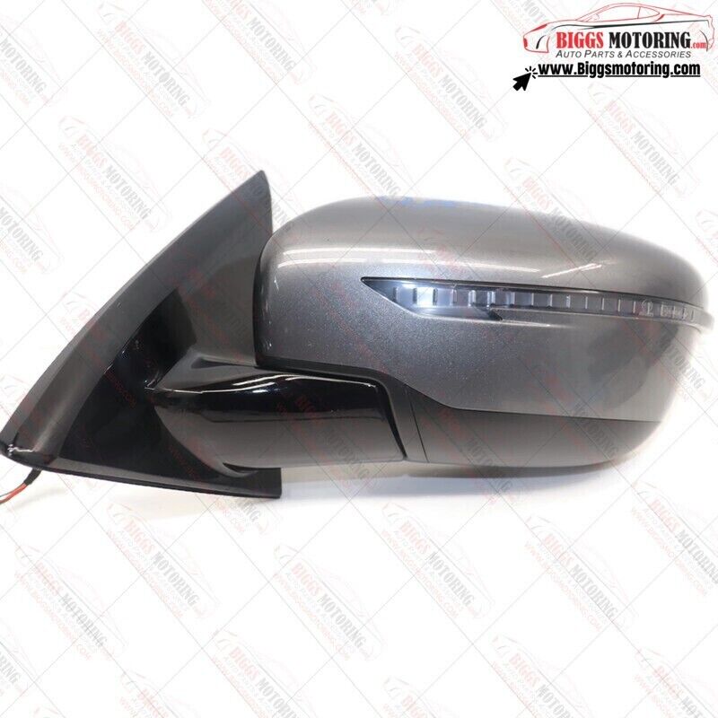 2018-2020 Nissan Pathfinder Driver Left Side Power Door Mirror  Gray