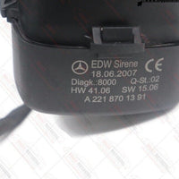 2007-2013 Mercedes Benz  S550 W221 Anti Theft Alarm Horn Siren A 221 870 13 91