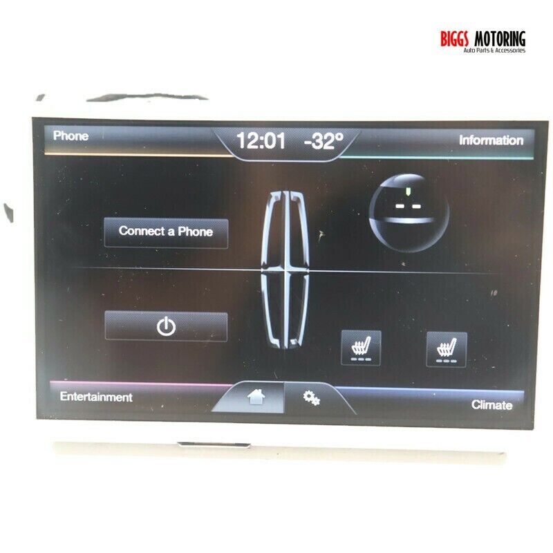 2013-2016 Lincoln MKZ Radio Dash Display Screen DP5T-14F239-AU