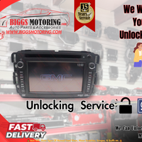 GMC GM Chevy Chevrolet Cadillac Navigation GPS Radio Unit UNLOCKING SERVICE VIN