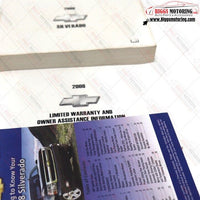 2009 Chevy Silverado Owners Manual Hand Book