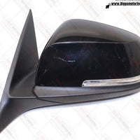 2012-2016 Bmw X3 328i Driver Left Side Power Door Mirror Black