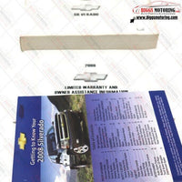 2009 Chevy Silverado Owners Manual Hand Book