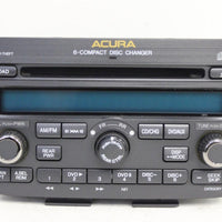 2005-2006 ACURA MDX RADIO STEREO AM/ FM 6 DISC CHANGER CD PLAYER