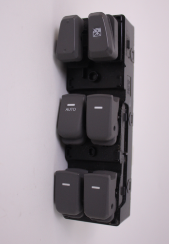 2011-2013 HYUNDAI SONATA  DRIVER SIDE POWER WINDOW MASTER SWITCH GRAY