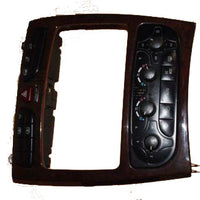 2001-2004 Mercedes Benz C Class C320 C240 Radio Climate Control Wood Grain Bezel - BIGGSMOTORING.COM