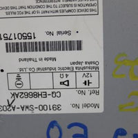 2007-2011 Honda Cr-V Radio Stereo 6 Disc Changer Cd Player 39100-Swa-A203