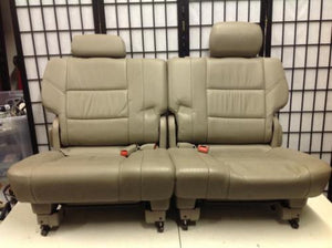 2003-2009 Toyota Sequoia Tan Third Row Seats - BIGGSMOTORING.COM