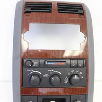2004-2006 dodge durango radio surround bezel w/ climate control - BIGGSMOTORING.COM
