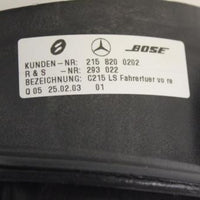 2000-2006 MERCEDES BENZ W215 CL500 FRONT PASSENGER SIDE DOOR BOSE SPEAKER - BIGGSMOTORING.COM