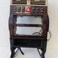 2002 Mercedes Benz Hazard Heated Switch Dash Trim Bezel Woodgrain - BIGGSMOTORING.COM