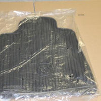GM Floor Mats Front Premium All Weather Ebony Tri-Shield Logo New