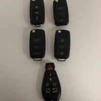 LOT OF 5 VOLKSWAGEN KEY FOB REMOTES SMART KEYS FLIP KEY