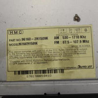 2007-2008 Hyundai Elentra Radio 96160-2H1509K