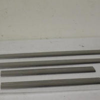 2007-2013 Avalanche Door Sill Plates Brushed Stainless Steel Front & Rear Set