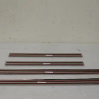 2007-2013 Avalanche Door Sill Plates Brushed Stainless Steel Front & Rear Set