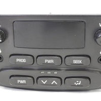 2002-2009 Gmc Bravada Envoy Rear Audio Radio Climate Control Unit 15159249 - BIGGSMOTORING.COM