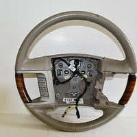2007-2010 LINCOLN NAVIGATOR DRIVER STEERING WHEEL 7L74 3F563 DN