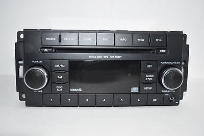 2011-2013 Chrysler Jeep Dodge Res Radio Stereo Mp3 Cd Player