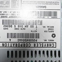 2004-2008 CHRYSLER PACIFICA RADIO STEREO MP3 CD PLAYER P05094564AC - BIGGSMOTORING.COM