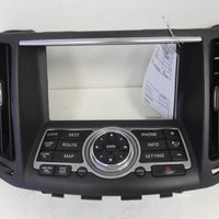 2012-2013  Infiniti G37  Navigation Gps Control Panel