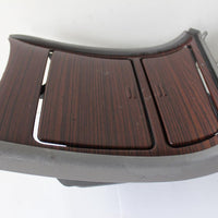 01-02  CADILLAC ESCALADE CENTER CONSOLE CUP HOLDER & ASH TRAY WOODGRAIN TRIM tan