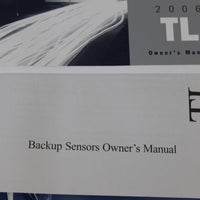 2006 Acura Tl Owners Manual Navigation Guide Case Set - BIGGSMOTORING.COM