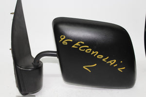 1996-2000 Ford Ecoline Left Driver Manual Side View Mirror - BIGGSMOTORING.COM