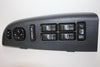 2000-2002 Escalade Avalanche Driver Side Power Window Switch Black - BIGGSMOTORING.COM