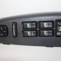 2000-2002 Escalade Avalanche Driver Side Power Window Switch Black - BIGGSMOTORING.COM