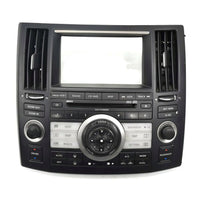 2006-2008 Infiniti Fx35 Fx45 Radio Face Navigation Cd Player A/C Climate Control - BIGGSMOTORING.COM