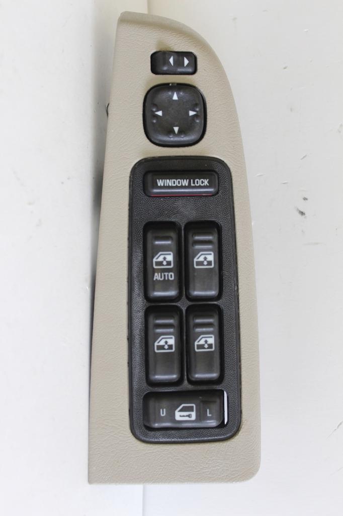 2000-2002 Chevy Gmc Escalade Driver Side  Power Window Master Switch - BIGGSMOTORING.COM