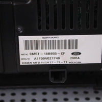 2012-2014 FORD FOCUS RADIO CD MECHANISM PLAYER DISPLAY SCREEN CM5T-18B955-CF