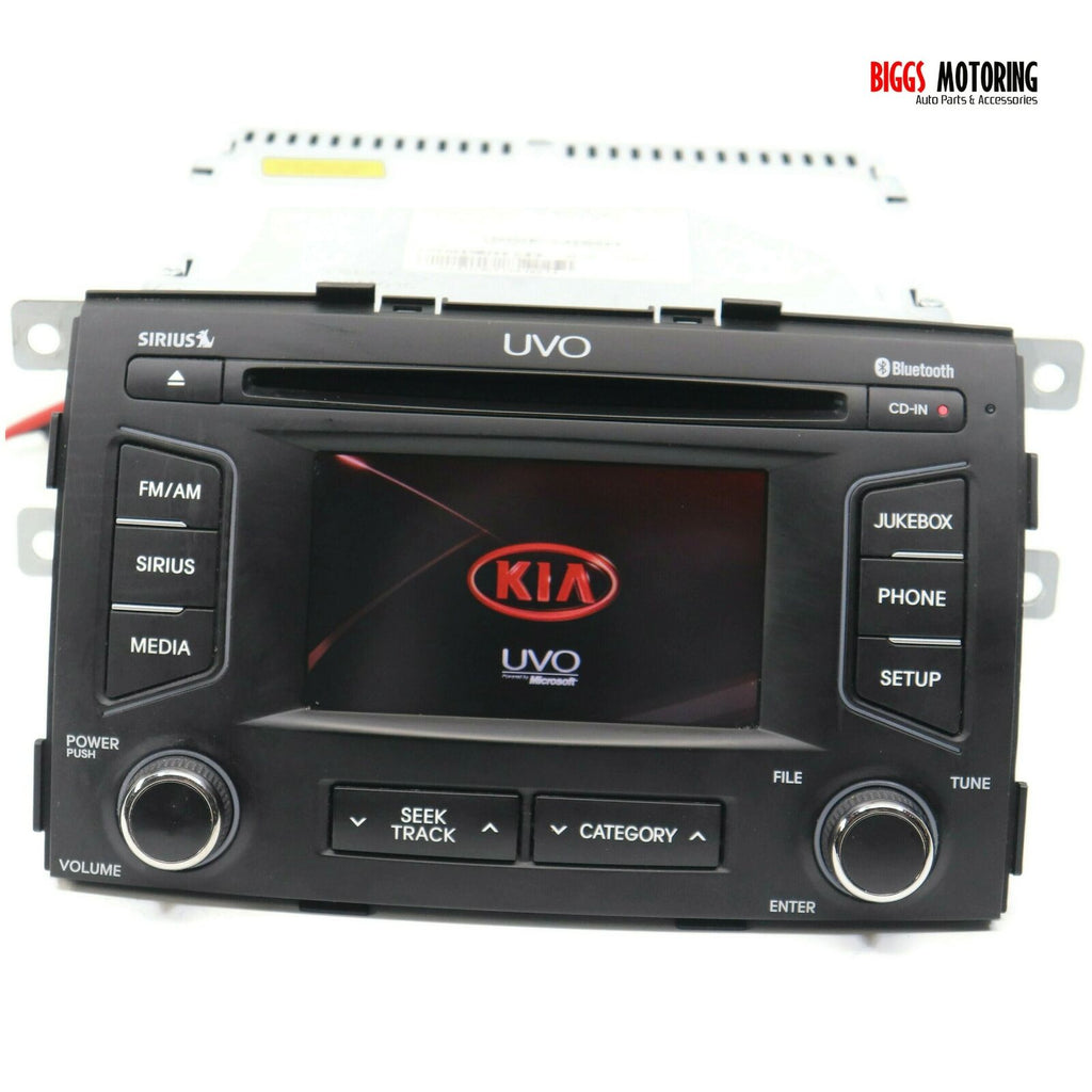 2012-2013 Kia Sorento Radio Stereo Mp3 Bluetooth Cd Player 96160-1U300CA UVO