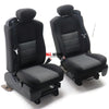 1999-2010 Factory OEM Used Ford F250 F350 Super Duty Extended Cab Front Seats - BIGGSMOTORING.COM