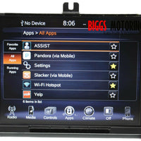 13-17 Jeep Cherokee Radio Uconnect 8.4 Display Touch Screen 68238621AE RA3 +CODE - BIGGSMOTORING.COM