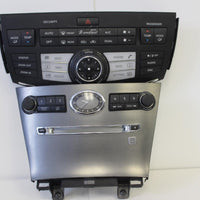 2006-2007 Infiniti M35 M45 Climate Control Radio Cd Player Panel Faceplate - BIGGSMOTORING.COM