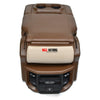 19-23 Dodge Ram 1500 Center Console Jump Seat Storage & Cupholder BROWN / TAN - BIGGSMOTORING.COM