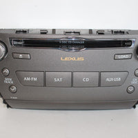 2010-2012 LEXUS IS250 IS350 RADIO STEREO 6 DISC CHANGER CD PLAYER 86120-53A40