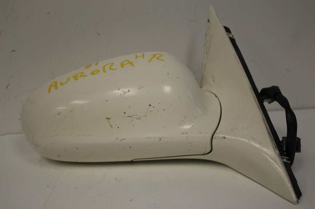 2001-2003 AURORA PASSENGER RIGHT SIDE DOOR MIRROR WHITE - BIGGSMOTORING.COM