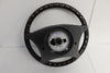 00-06 Mercedes Benz W220 W215 Cl500 Driver Woodgrain Steering Wheel Airbag S500 - BIGGSMOTORING.COM