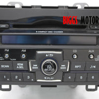 2007-2011 Honda CRV Radio Stereo 6 Disc Changer Cd Player 39100-SWA-A011-M1