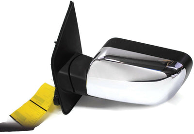 2004-2010 Infiniti Qx56 Driver Left Side Power Door Mirror Chrome 32730 - BIGGSMOTORING.COM