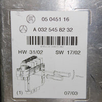 2003-2006 MERCEDES BENZ  W220 LEFT UNDER HOOD CONTROL  MODULE A 032 545 82 32 - BIGGSMOTORING.COM