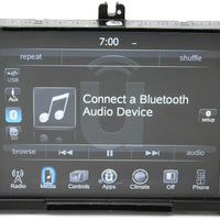 15-17 Jeep Cherokee  Uconnect Radio 8.4''  Display Screen 68238621AF 6514 - BIGGSMOTORING.COM