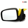 2004-2012 Gmc Canyon Driver Left Side Power Door Mirror Black 34409 - BIGGSMOTORING.COM